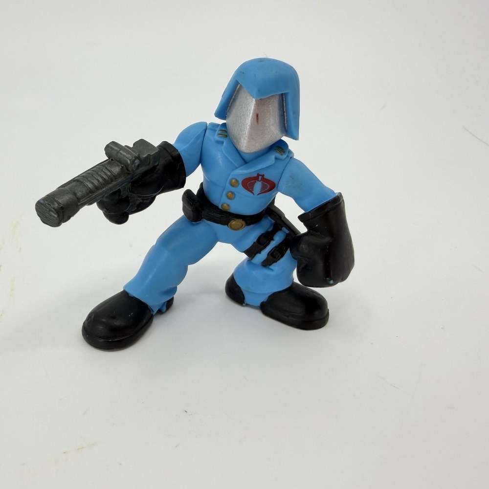 GI JOE 2009 Combat Heroes COBRA COMMANDER complete 1983 1984 vintage style squad